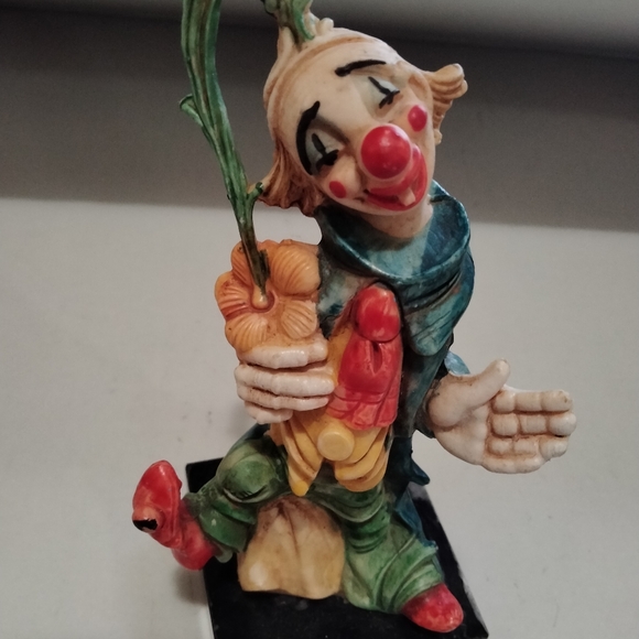 Italy art Art Vintage Clown Figurine Made In Italy Poshmark
